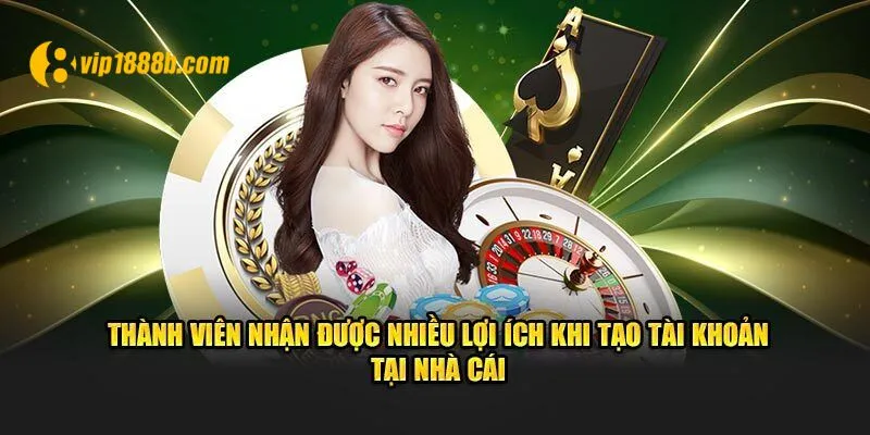 Tận hưởng giao diện chỉn chu khi đăng ký 888B